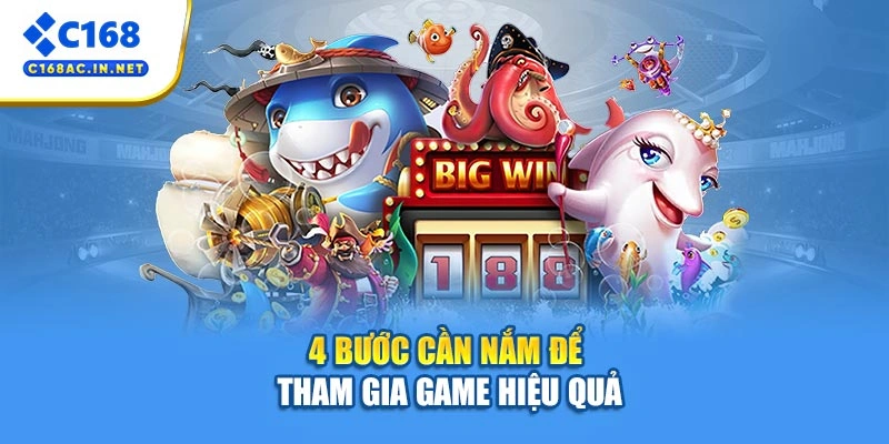 Bắn Cá JILI JILIHOW – Siêu Phẩm Đổi Thưởng Được Săn Đón 2026 4 4 bước cần nắm để tham gia game hiệu quả